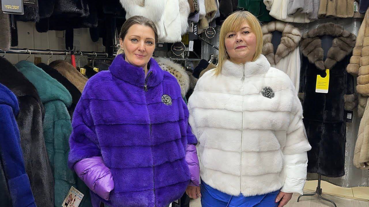 Модные шубы больших размеров в салоне "Дом меха у Ромы" смотреть онлайн