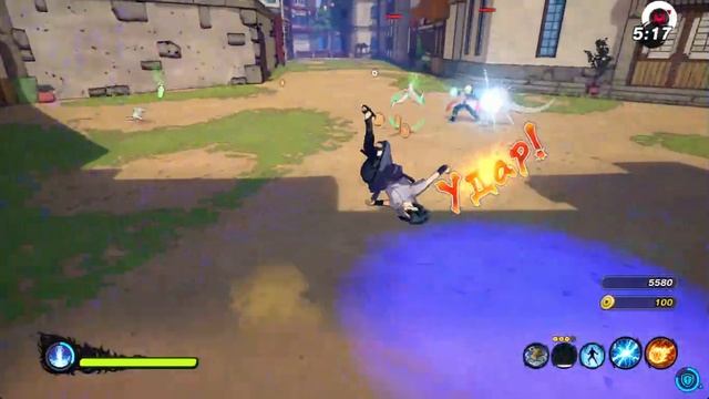 Саске Учиха геймплей