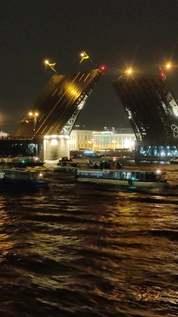 Развод мостов на Неве