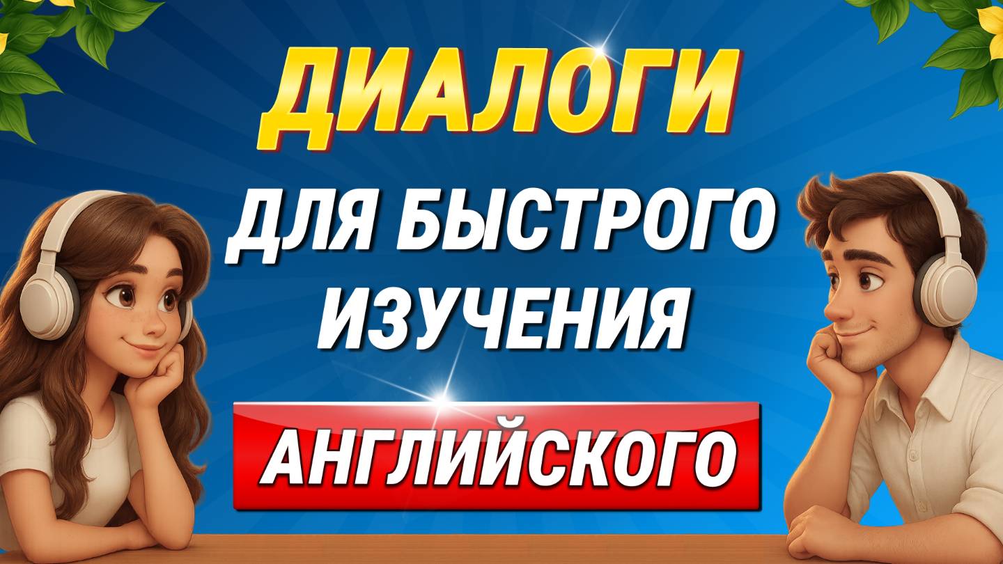 100 МИНИ-ДИАЛОГОВ на английском языке. Учим английский на слух для начинающих с нуля смотреть онлайн