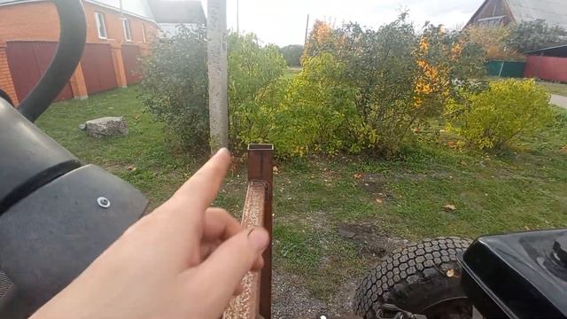 Самодельный минитрактор 4х4 на мостах Уаз. Продолжение постройки. смотреть онлайн