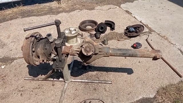 Минитрактор классика 4х4. Новый проект на УАЗ мостах. смотреть онлайн