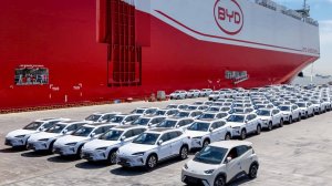 Китайский гигант Byd Shenzhen для перевозки Авто