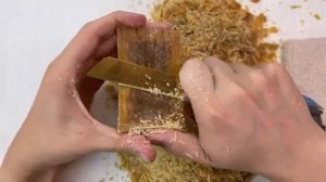 РЕЗКА МЫЛА Вырезание мыла СУХОЕ МЫЛО Удовлетворяющее видео АСМР МЫЛО без разговоров