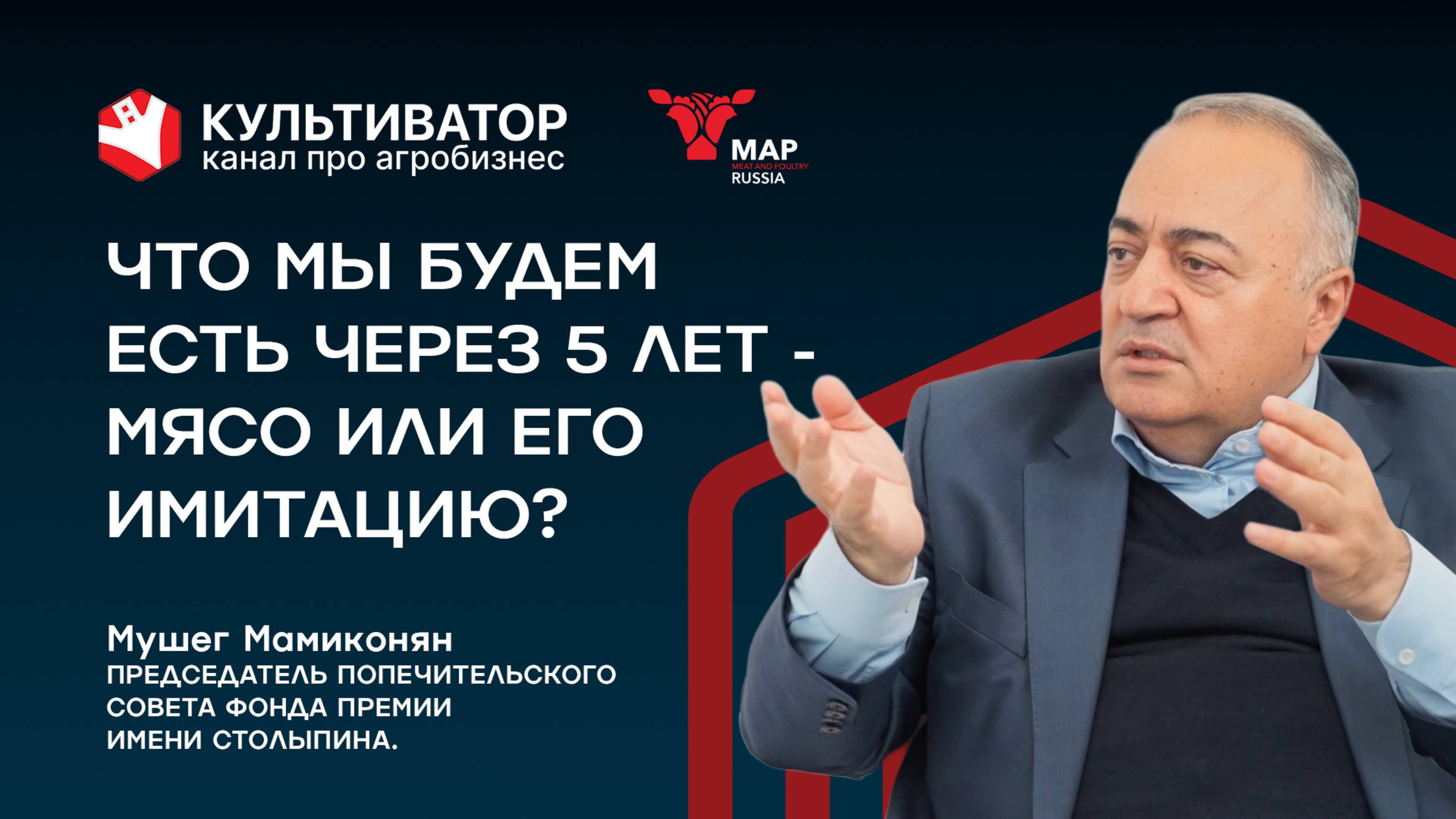 Потребительские фобии, мясо будущего и ГОСТы | Мушег Мамиконян | Фонд премии имени Столыпина смотреть онлайн