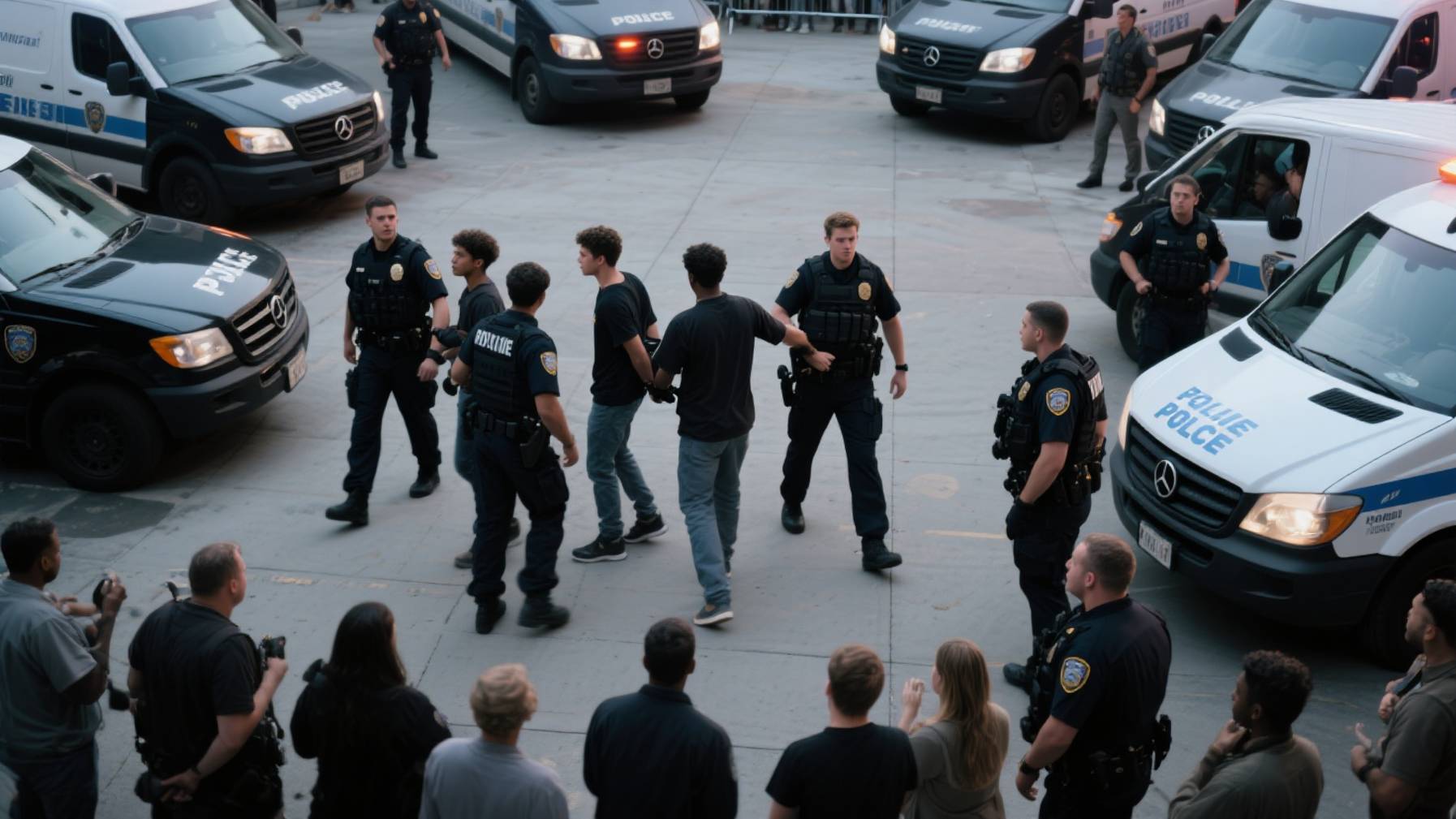 Стрельба во дворе: задержание 12 участников хулиганского инцидента смотреть онлайн