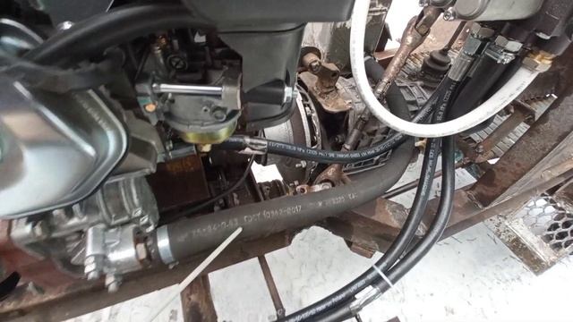 Самодельный минитрактор классика.К зиме готов!) смотреть онлайн