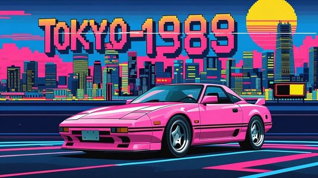 Tokyo 1989 – Synthwave Farewell Beneath Neon Skies