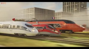 Сравнение скоростей поездов