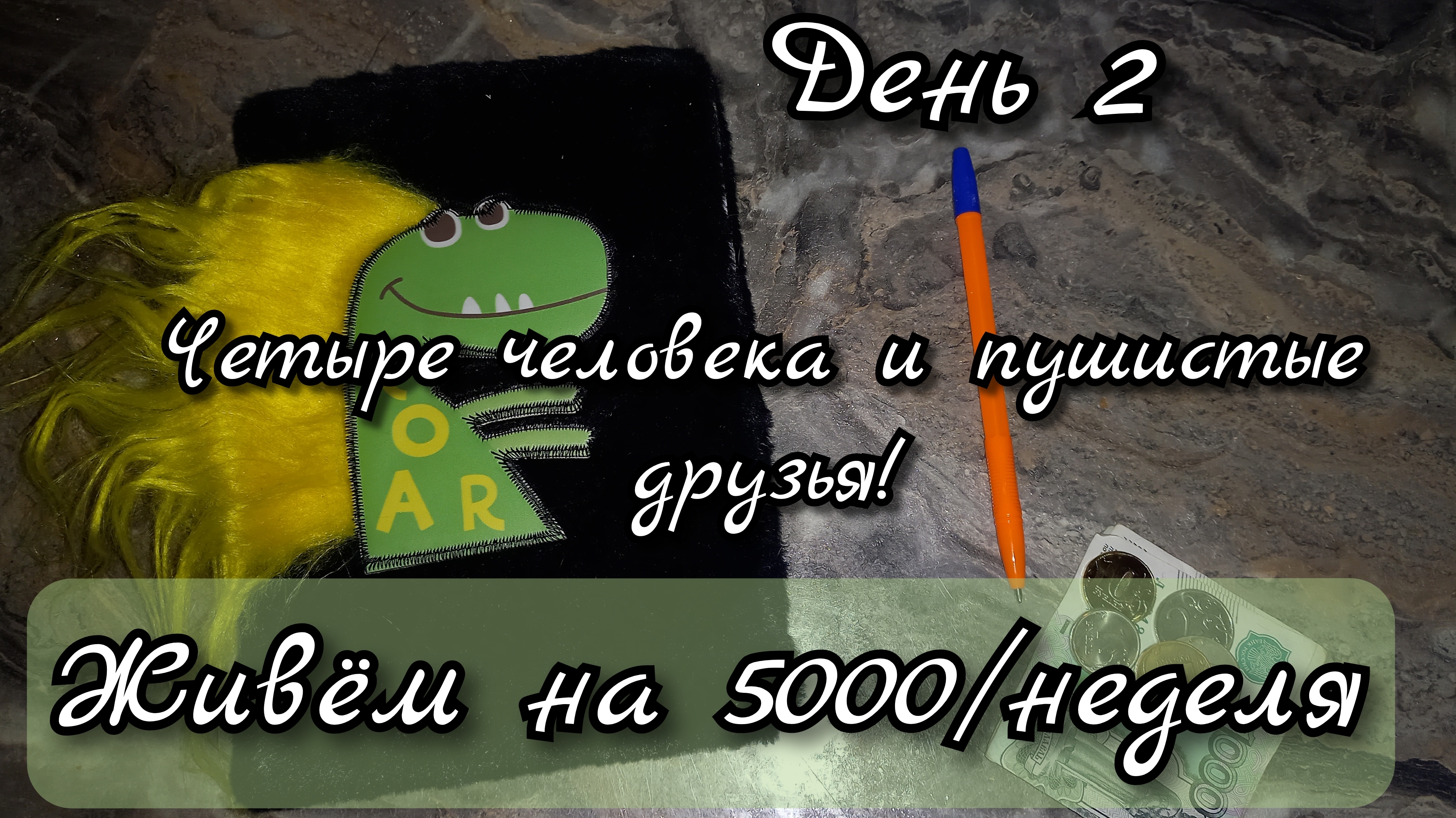 5000 рублей на неделю: Четыре человека и пушистые друзья//день2 смотреть онлайн