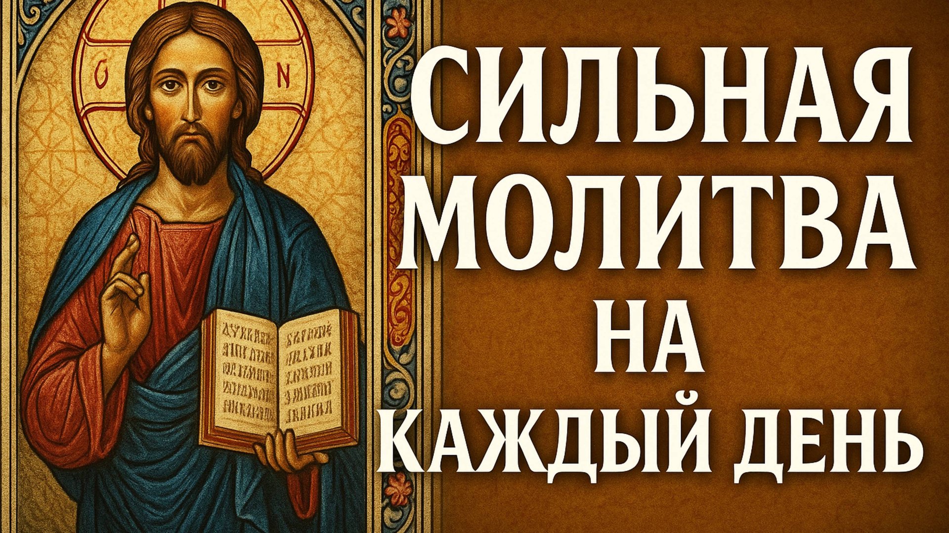 СИЛЬНАЯ МОЛИТВА НА КАЖДЫЙ ДЕНЬ смотреть онлайн