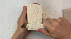 ASMR РЕЗКА МЫЛА Резьба по мылу Релакс-видео СУХОЕ МЫЛО Удовлетворяющее видео без разговоров