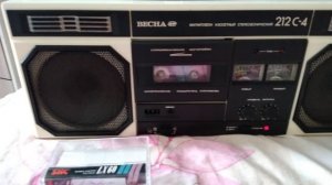 Магнитофон ВЕСНА 212 С-4 после профработ 1991 год