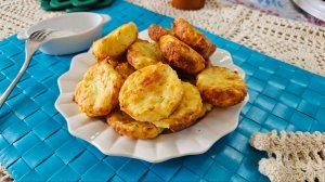 🫶 18 пирожков за полчаса в аэрогриле! ❗️ ПП пирожки с яйцом и сыром! 😊👍