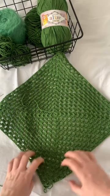 Чехол для книжки крючком #nataliverezhu #пряжаализе смотреть онлайн