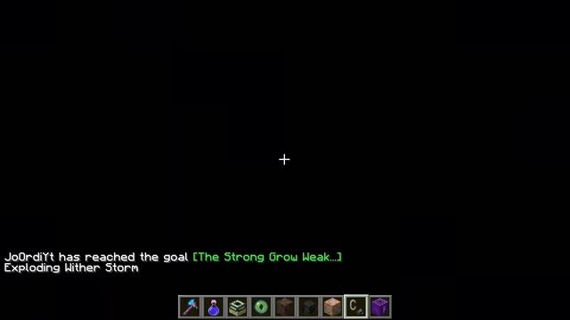 «Майнкрафт шторм в портале».