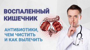 Воспаленный кишечник. Антибиотики, чем чистить и как вылечить кишечник_