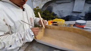 Изготовление транца стеклопластикового катера под мотор.