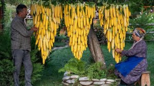 Самый Простой Деревенский Способ Сохранить Сладкую Кукурузу 🌽🔥