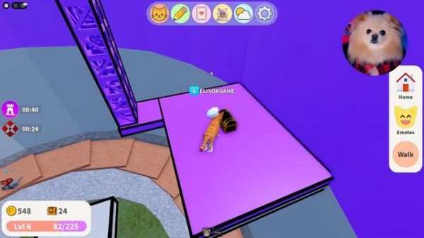 Я СТАЛА МИЛЫМ КОТИКОМ ПЕРСИКОМ В РОБЛОКС! Kitten Game