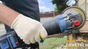 Обзор УШМ DEVETECH AG-560W  с разборкой