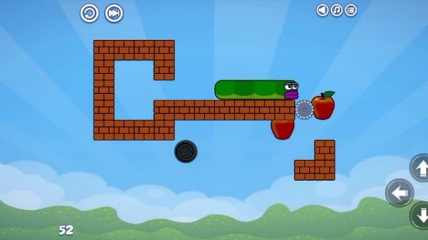 прохождение игры apple worm #8