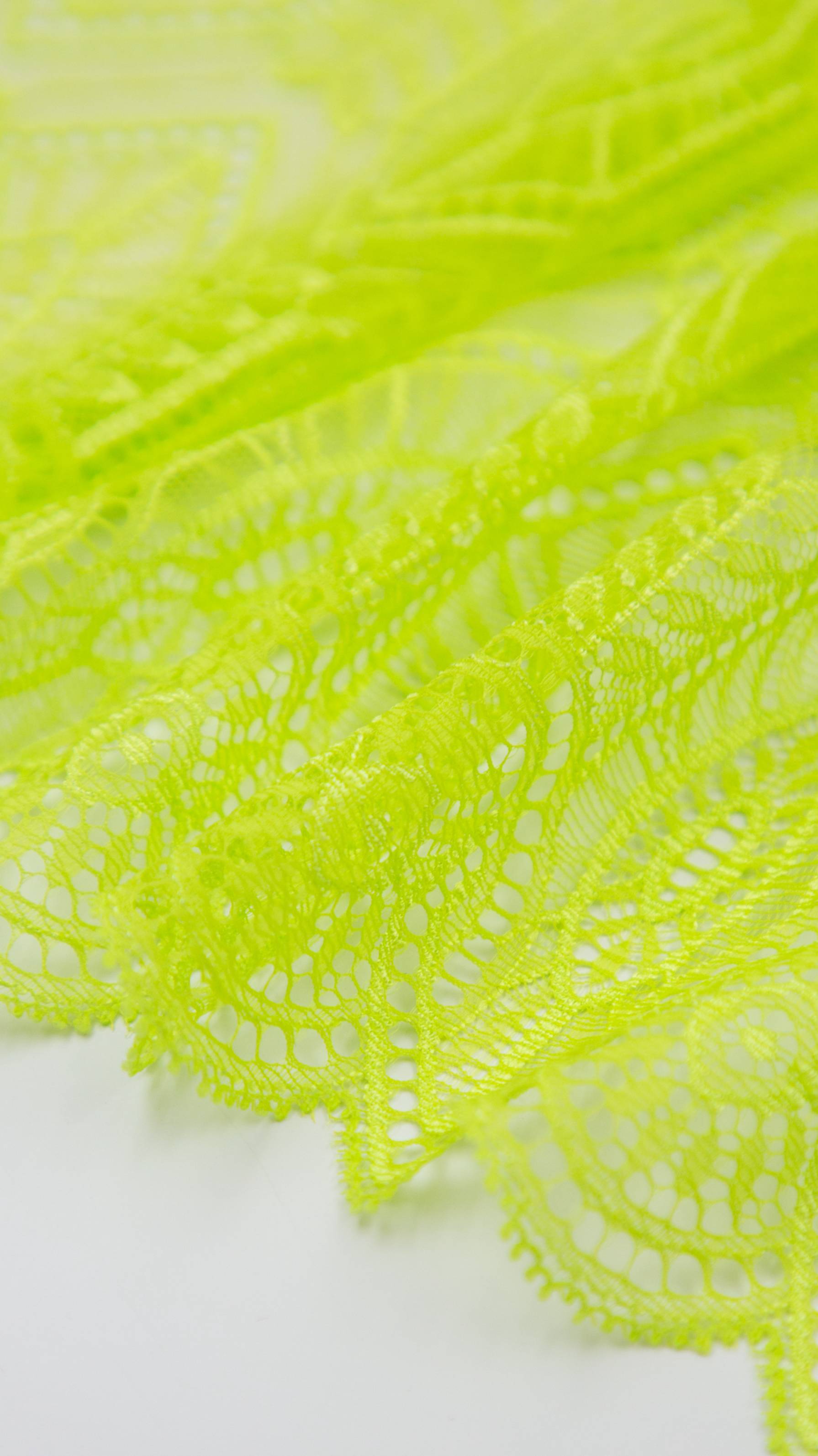 50147 Кружево эластичное Неоново-лаймовое, 19,5 см смотреть онлайн