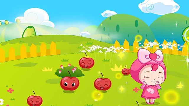 Apple Tree. Song for kids. Apple round. Apple red. Apple juicy. Apple sweet. смотреть онлайн