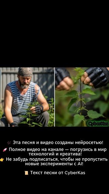 Рок Музыка от Нейросети: CyberKas - Огород, огород! смотреть онлайн