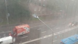 Ливень в Москве 22.07.2025г