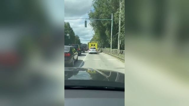 Правительственный кортеж на улицах Горно-Алтайска смотреть онлайн