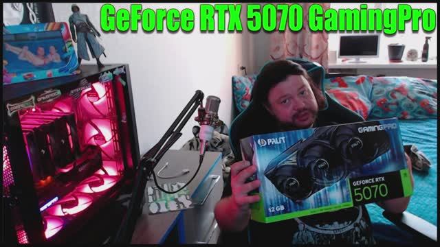 Видеокарта Palit GeForce RTX 5070 Gaming Pro смотреть онлайн