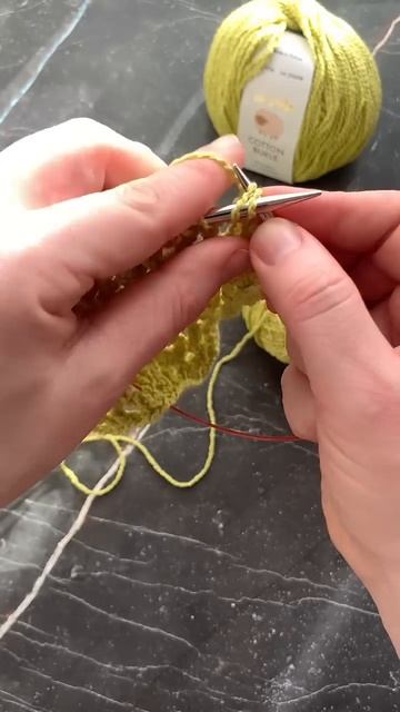 Узор сеточка из хлопкового букле// артикул WB 242924874 #nataliverezhu #knitting смотреть онлайн