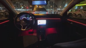 Атмосферная Ambient подсветка салона с Aliexpress