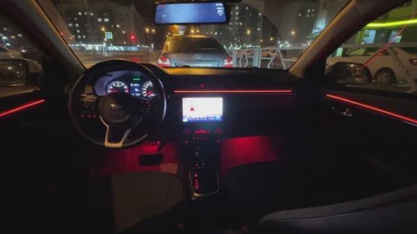 Атмосферная Ambient подсветка салона с Aliexpress
