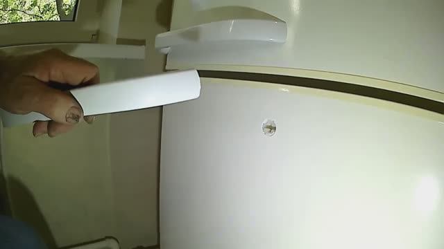 Новые ручки на холодильник Bosch. смотреть онлайн