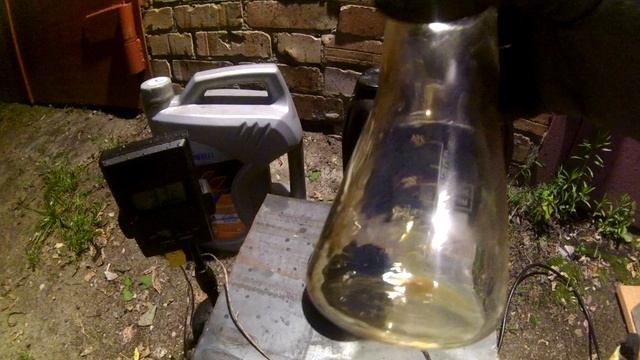 Прожарка смеси Газпромнефть Diesel Extra 15W40 и Волга Oil М8В - короткая версия V2