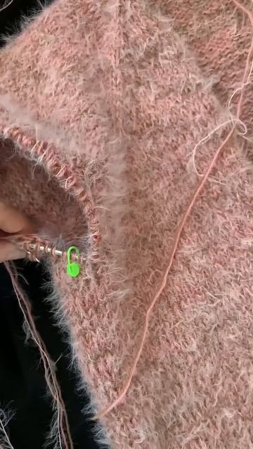 Пушистый джемпер//МК скоро выйдет #nataliverezhu #crochet смотреть онлайн