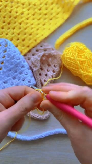 Косыночная #косыночная #nataliverezhu #crochet #knitting смотреть онлайн