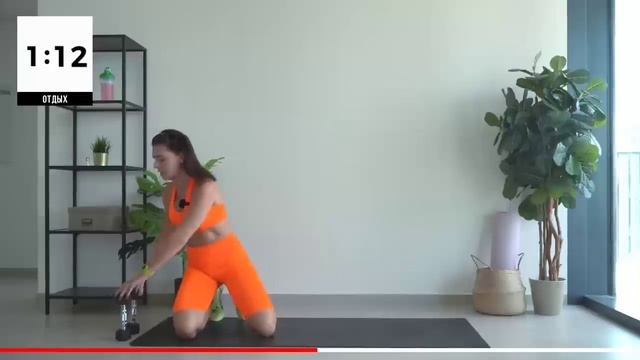 HIIT Тренировка НА ВСЕ ТЕЛО с Гантелями. Сжигаем 450 калорий!