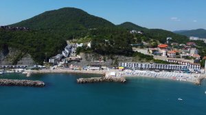 Пляж Русское Море в с. Ольгинка