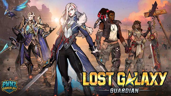 Lost Galaxy Guardian Gameplay Android IOS Games Фрагмент игры на Андроид