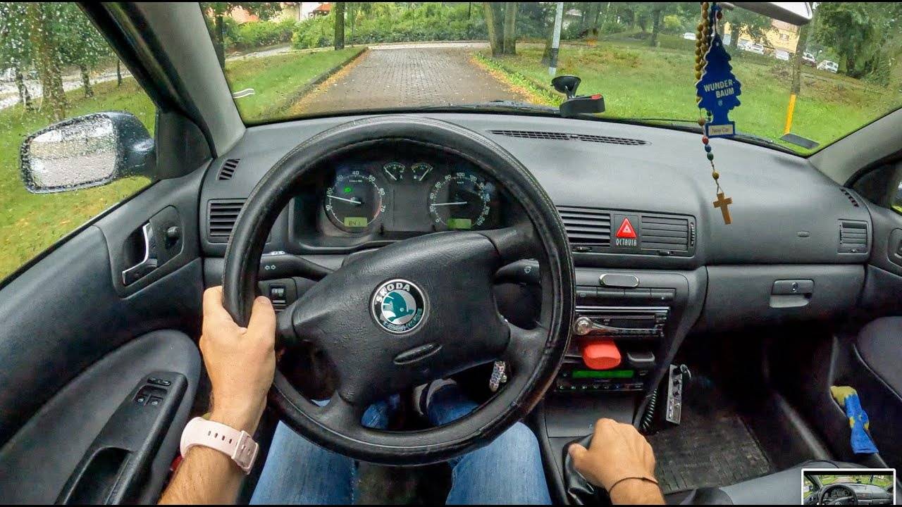 2007 Skoda Octavia [1.6 102HP] | POV Test Drive #1312 Joe Black