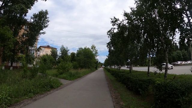 Прогулки по ОМСКУ. Космический проспект. смотреть онлайн