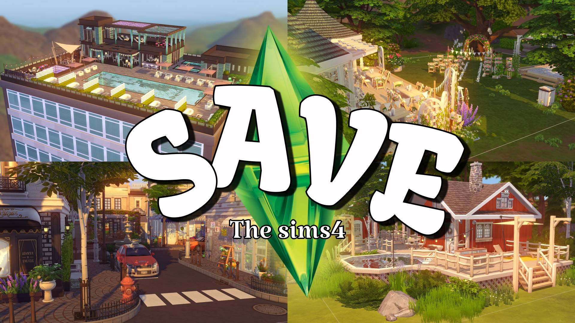 МОЙ МИР Sims 4 ТЕПЕРЬ ИДЕАЛЕН? 🌍 Обзор Стартового Сохранения! (Скачать в описании) смотреть онлайн