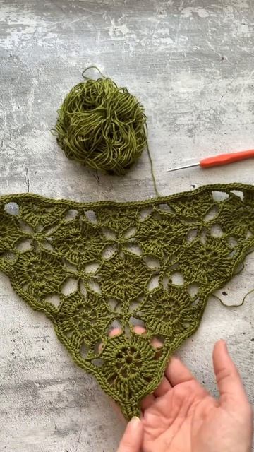 Летняя косынка #nataliverezhu #crochet #30косынок смотреть онлайн