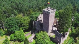 Руины замка Zavelstein