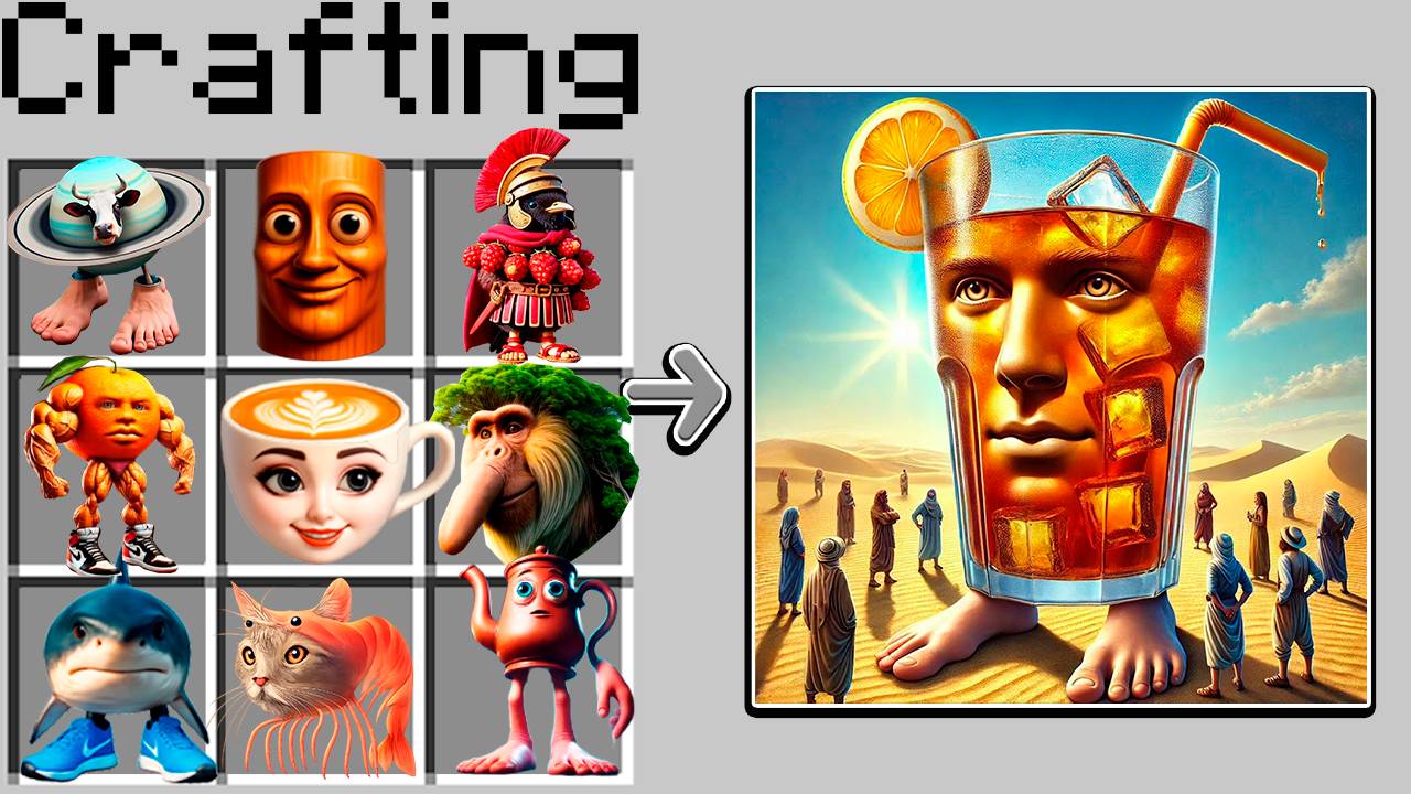 Как СКРАФТИТЬ НОВОГО БРЕЙНРОТ ЖИВОТНОГО В МАЙНКРАФТ ? СЕКРЕТНЫЙ КРАФТ МЕМ БРЕЙНРОТ ЖИВОТНЫЕ смотреть онлайн