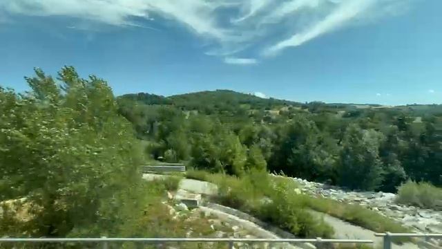 На поезде по Умбрии (Италия)