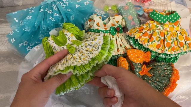Распаковка и обзор посылки с вещами для испанских кукол от Оли. смотреть онлайн